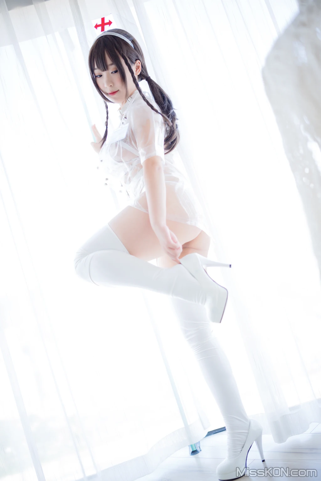 Coser@胡桃猫Kurumineko: 透明护士 (178 photos) 7 Coser@胡桃猫Kurumineko: 透明护士 (178 photos) 7