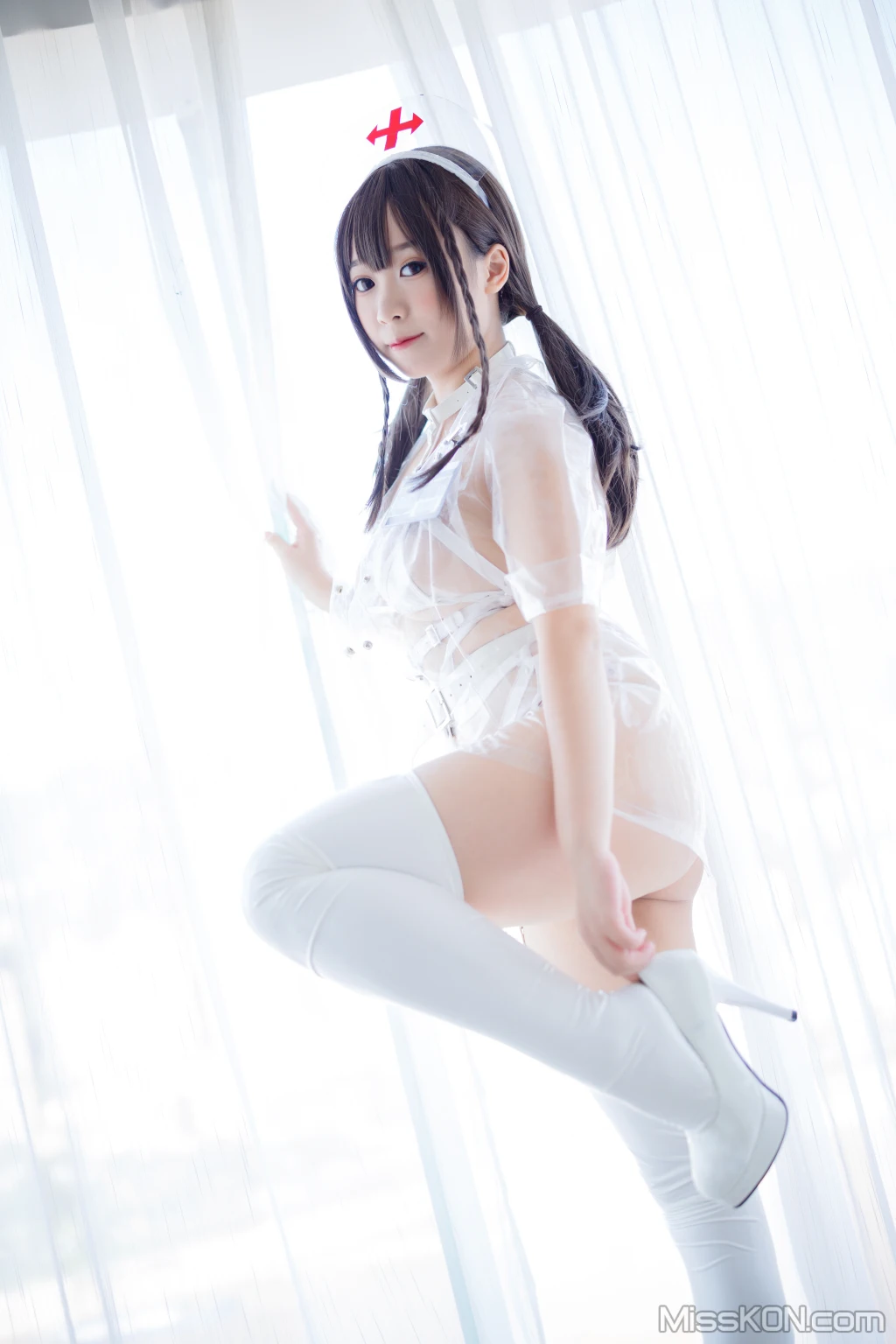 Coser@胡桃猫Kurumineko: 透明护士 (178 photos) 10 Coser@胡桃猫Kurumineko: 透明护士 (178 photos) 10