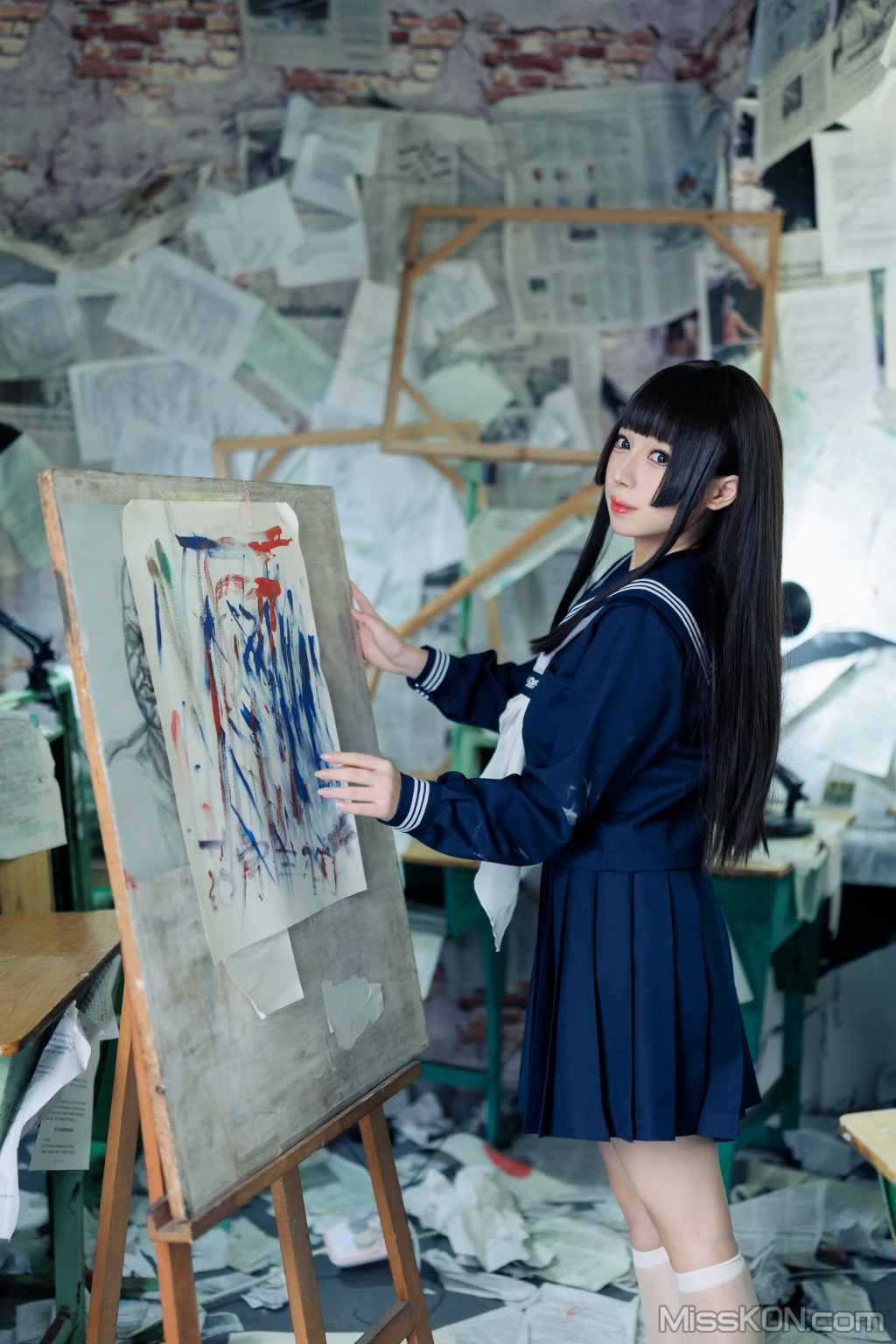 Coser@胡桃猫Kurumineko: 反差学妹 (132 photos) 