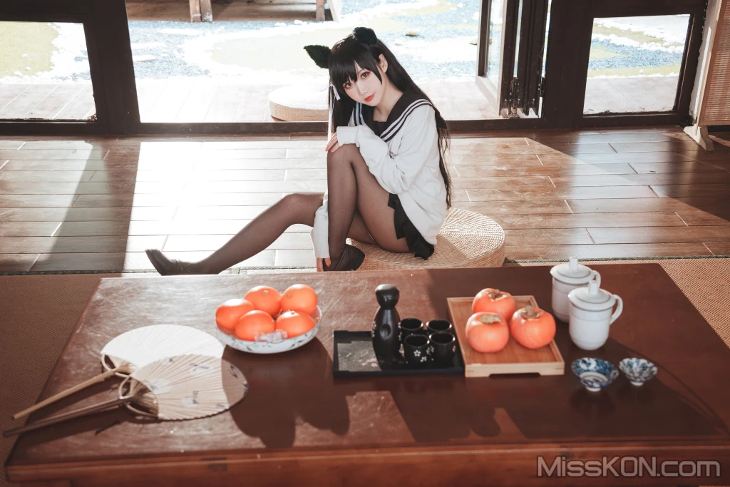 Coser@面饼仙儿 No.104: 爱宕JK2 (47 photos ) 