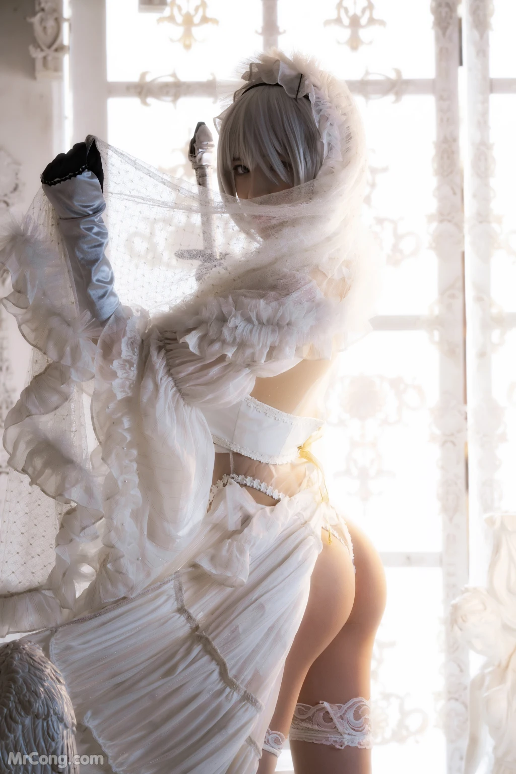 Coser@桜桃喵 Vol.166: 2B花嫁 (69 photos) 1 Coser@桜桃喵 Vol.166: 2B花嫁 (69 photos) 1