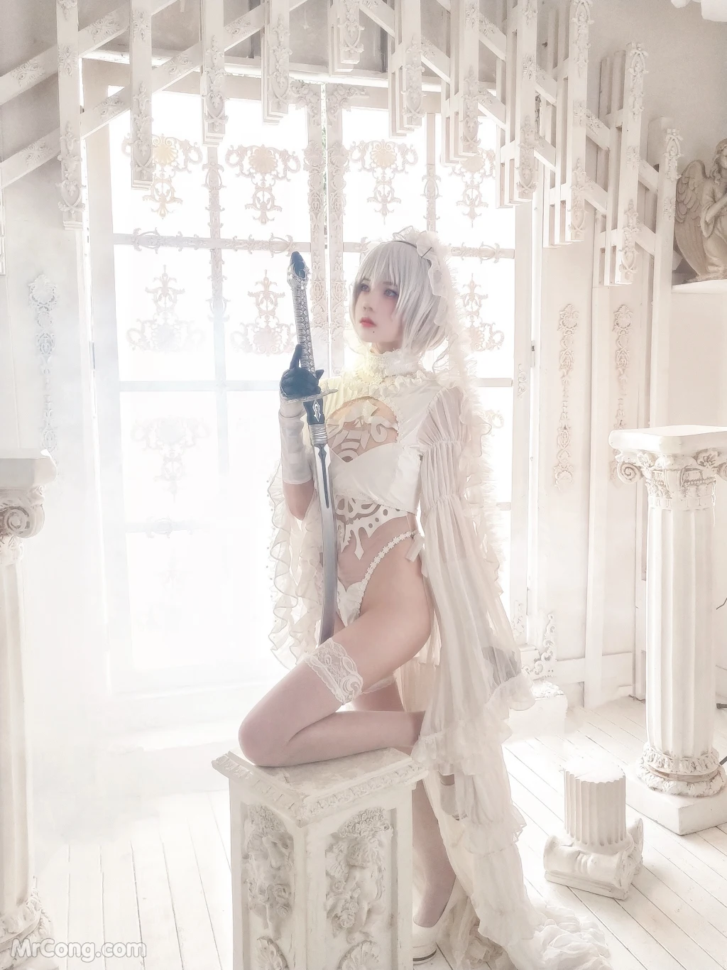 Coser@桜桃喵 Vol.166: 2B花嫁 (69 photos) 4 Coser@桜桃喵 Vol.166: 2B花嫁 (69 photos) 4