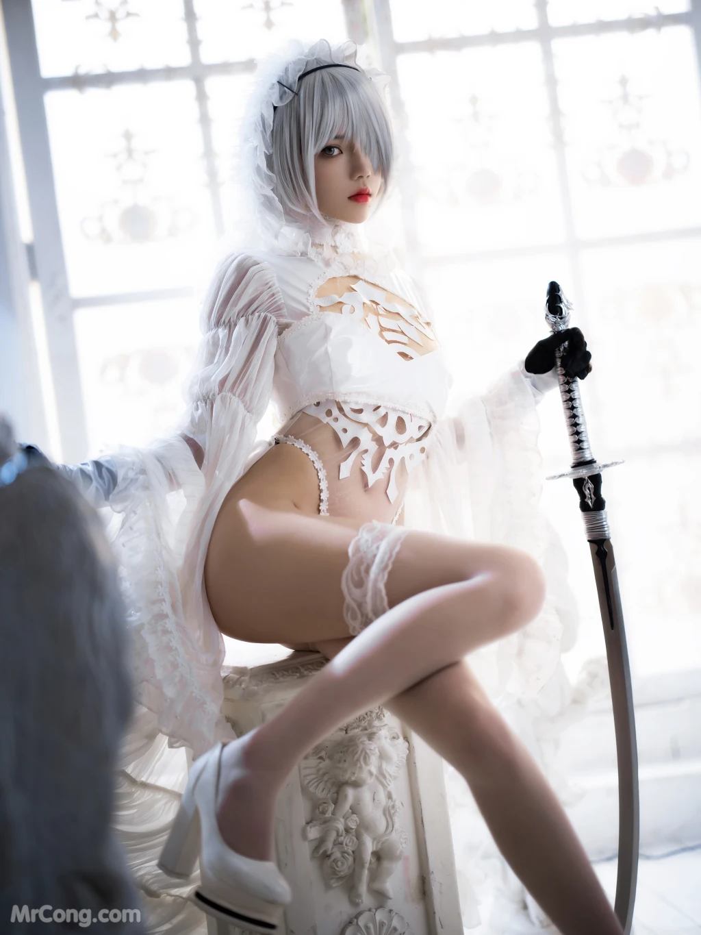 Coser@桜桃喵 Vol.166: 2B花嫁 (69 photos) 16 Coser@桜桃喵 Vol.166: 2B花嫁 (69 photos) 16