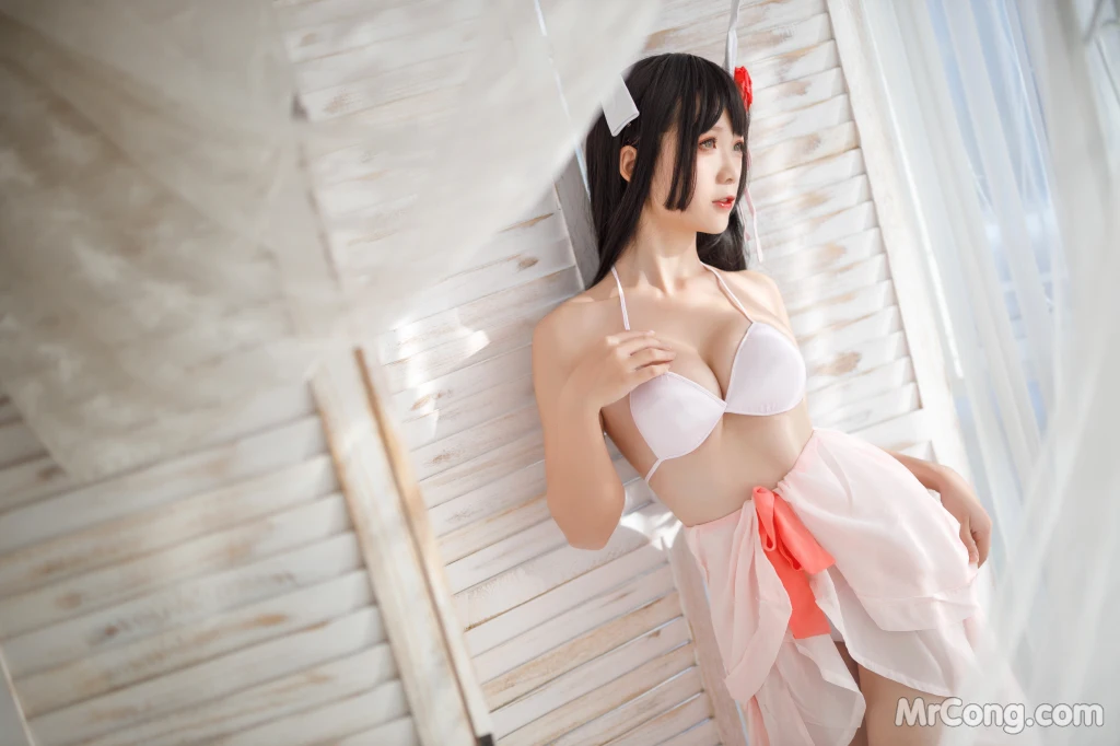 Coser@樱落酱w: 比叡睡衣 (17 photos)