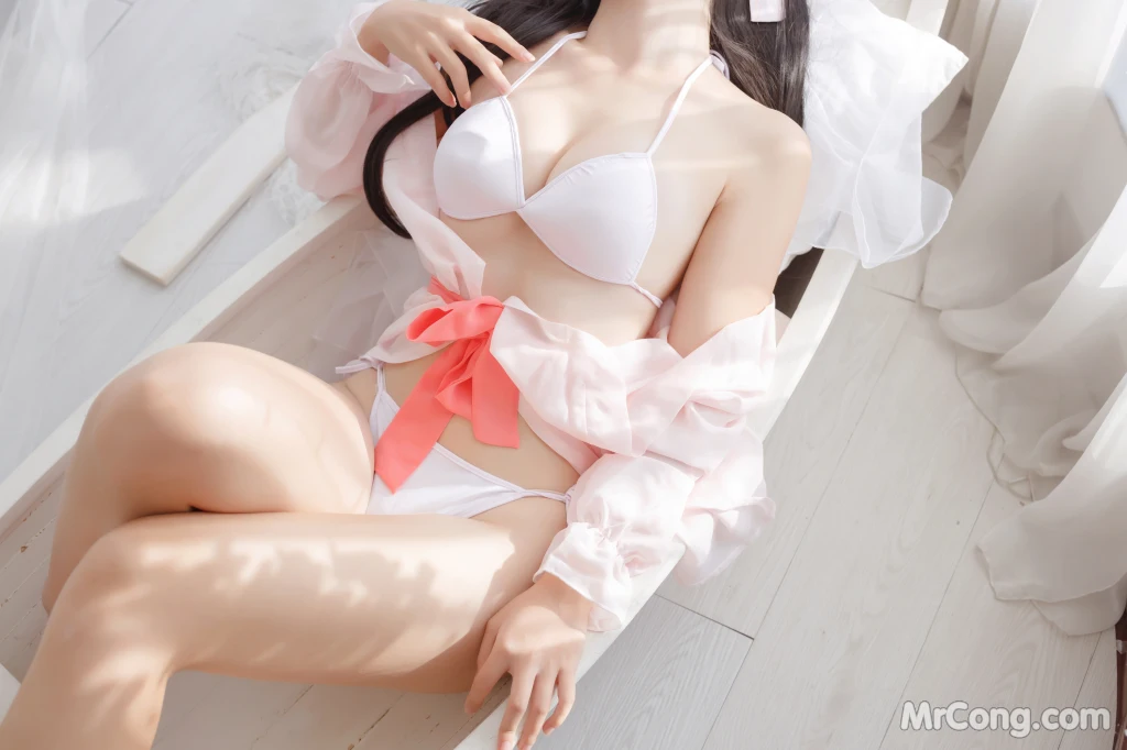 Coser@樱落酱w: 比叡睡衣 (17 photos)