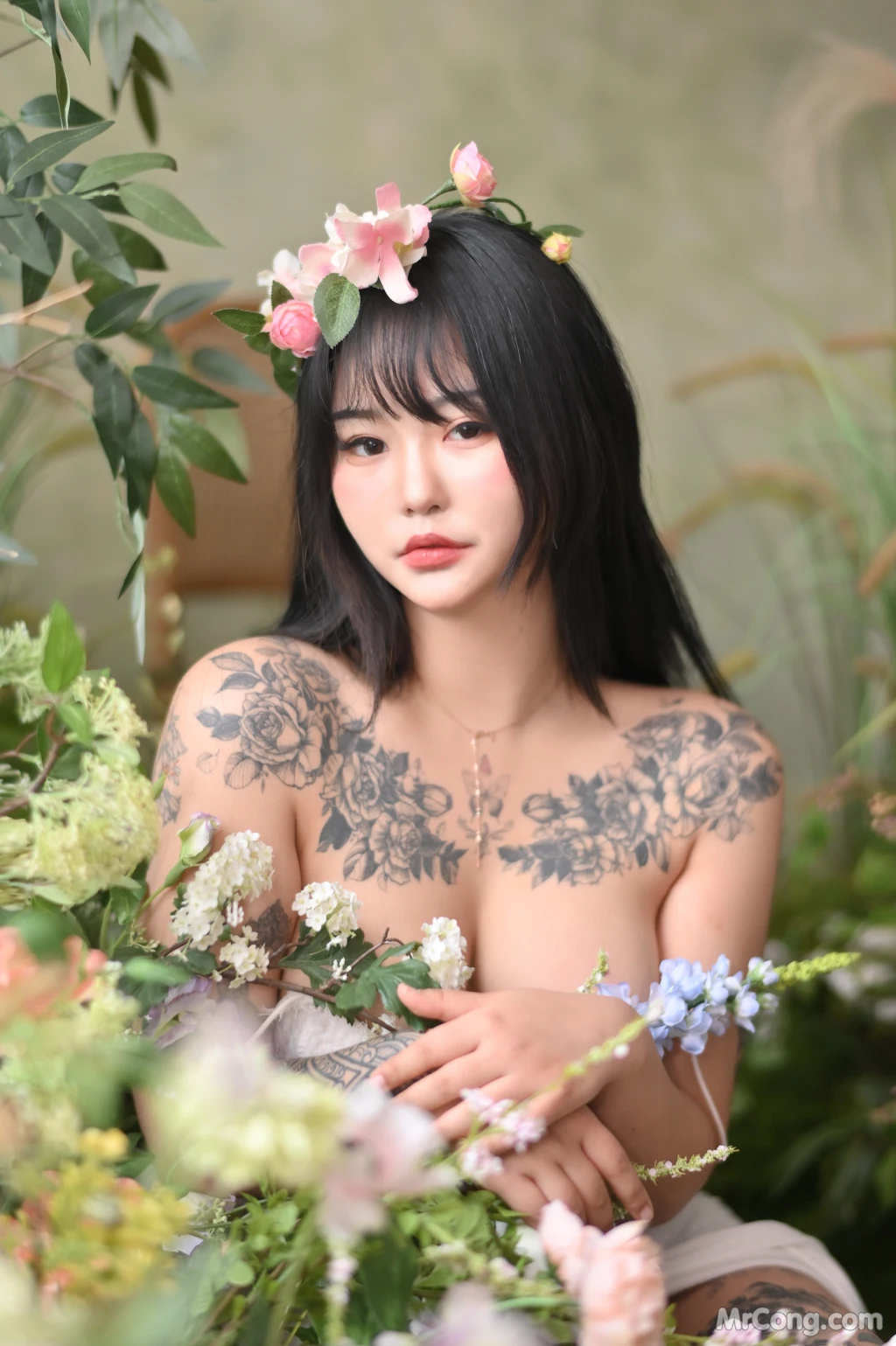 Jeon Bo-Yeon (전보연): Nude Flower (55 photos)