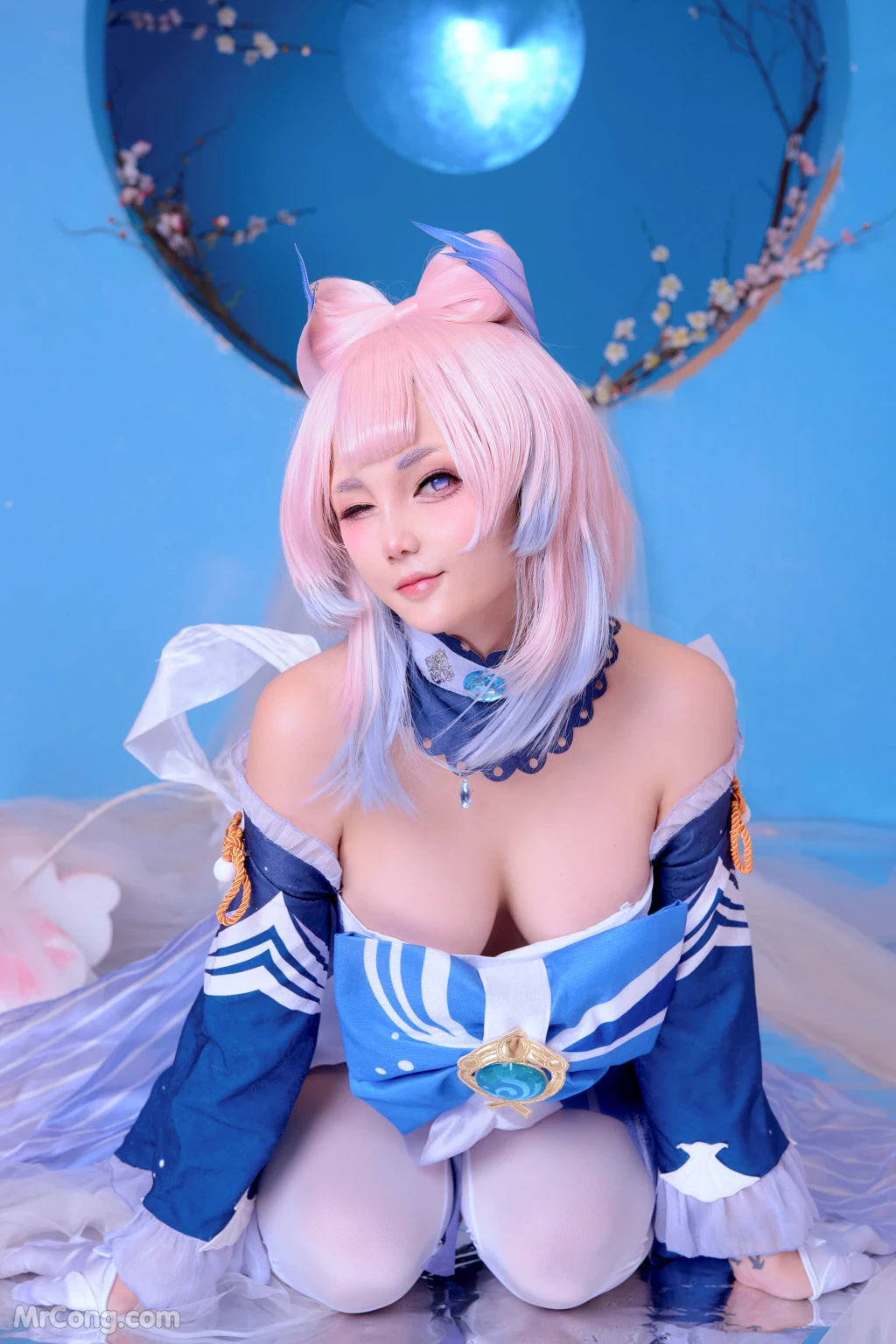 Coser@Joyce Lin: Kokomi (49 photos)