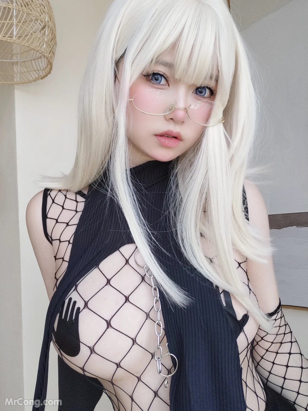 Coser@女主K: 战败忍者 (42 photos)