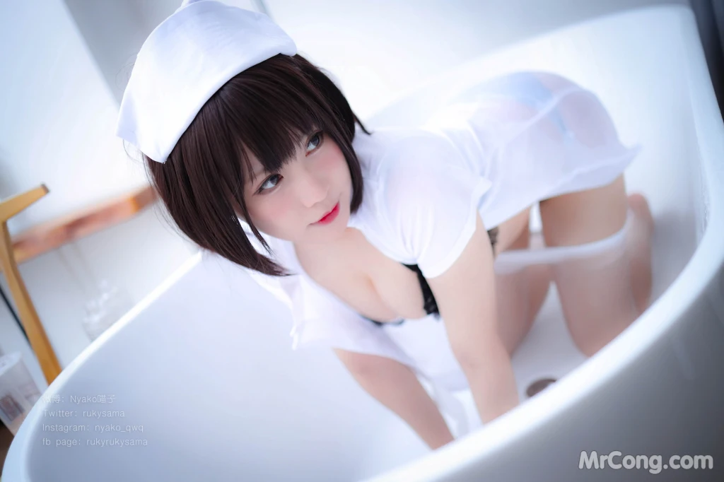 Coser@Nyako喵子: 护士服 (155 photos ) 5 Coser@Nyako喵子: 护士服 (155 photos ) 5