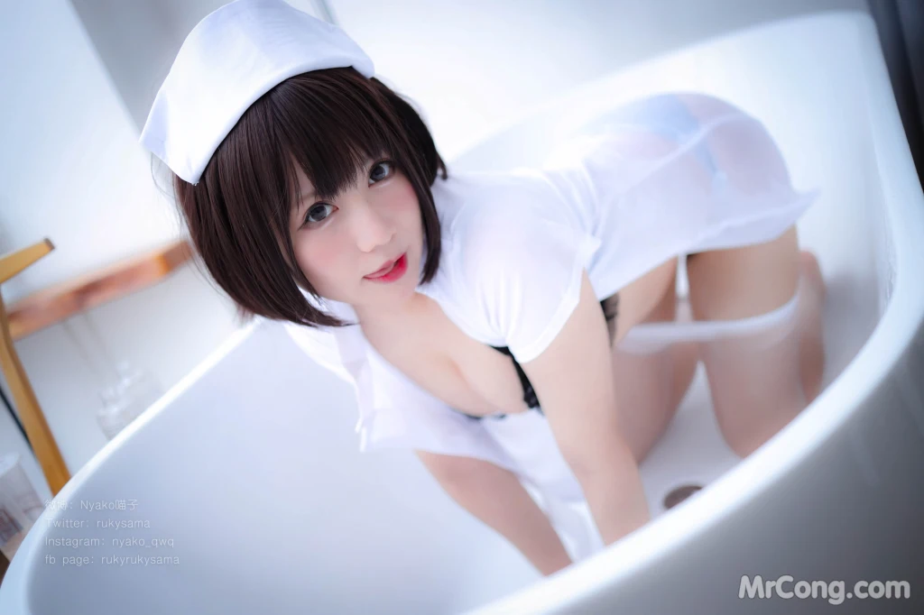 Coser@Nyako喵子: 护士服 (155 photos ) 6 Coser@Nyako喵子: 护士服 (155 photos ) 6