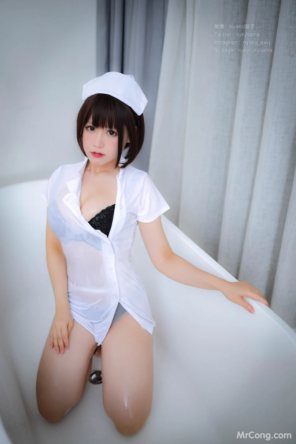 Coser@Nyako喵子: 护士服 (155 photos ) 17 Coser@Nyako喵子: 护士服 (155 photos ) 17