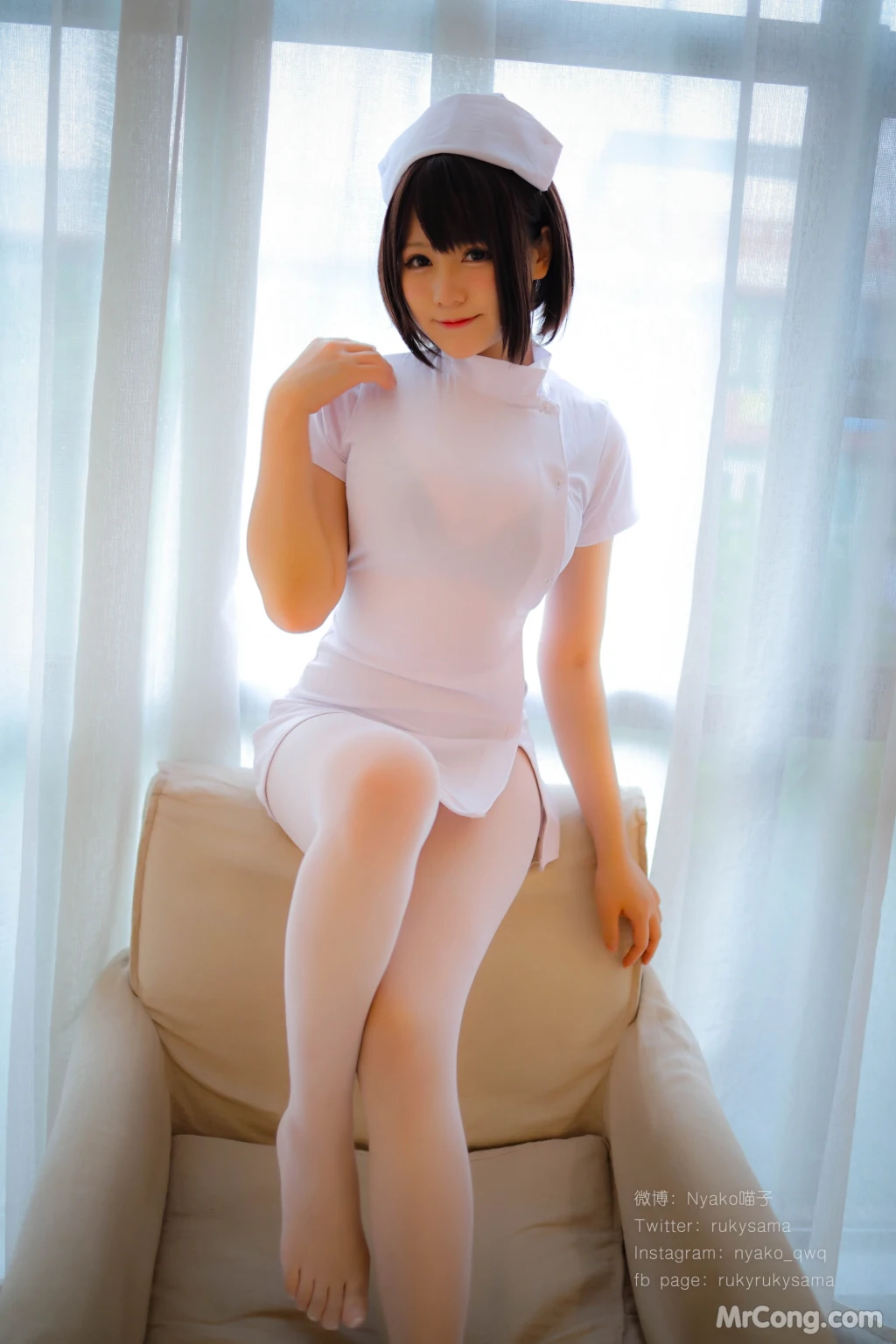 Coser@Nyako喵子: 护士服 (155 photos ) 12 Coser@Nyako喵子: 护士服 (155 photos ) 12