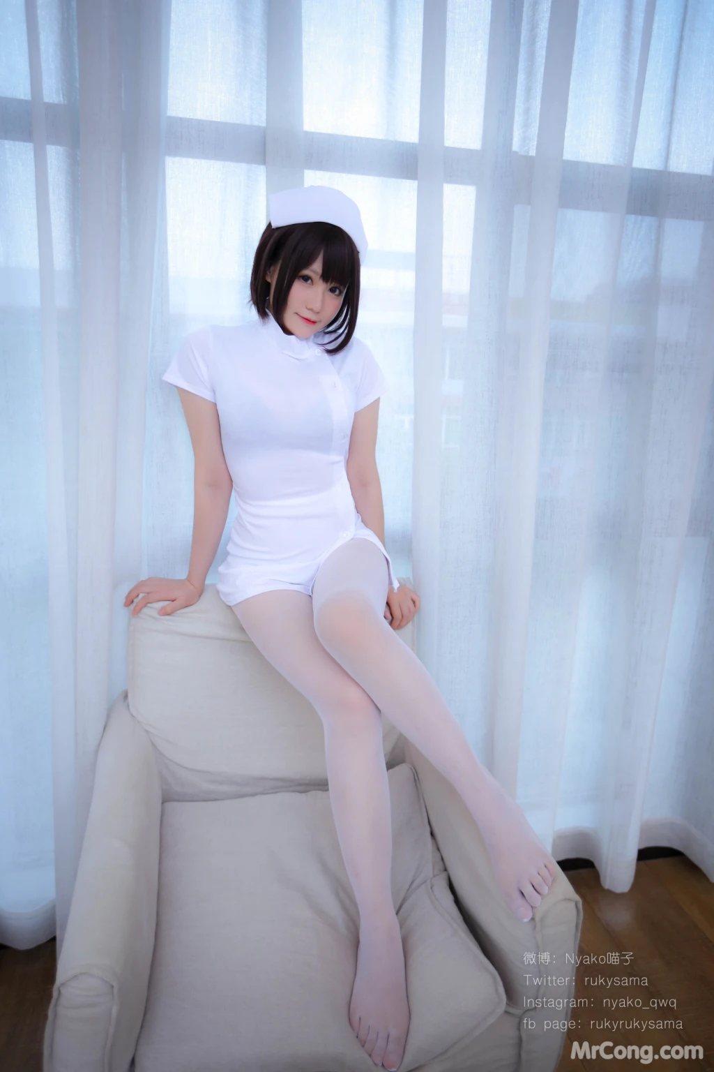 Coser@Nyako喵子: 护士服 (155 photos ) 9 Coser@Nyako喵子: 护士服 (155 photos ) 9