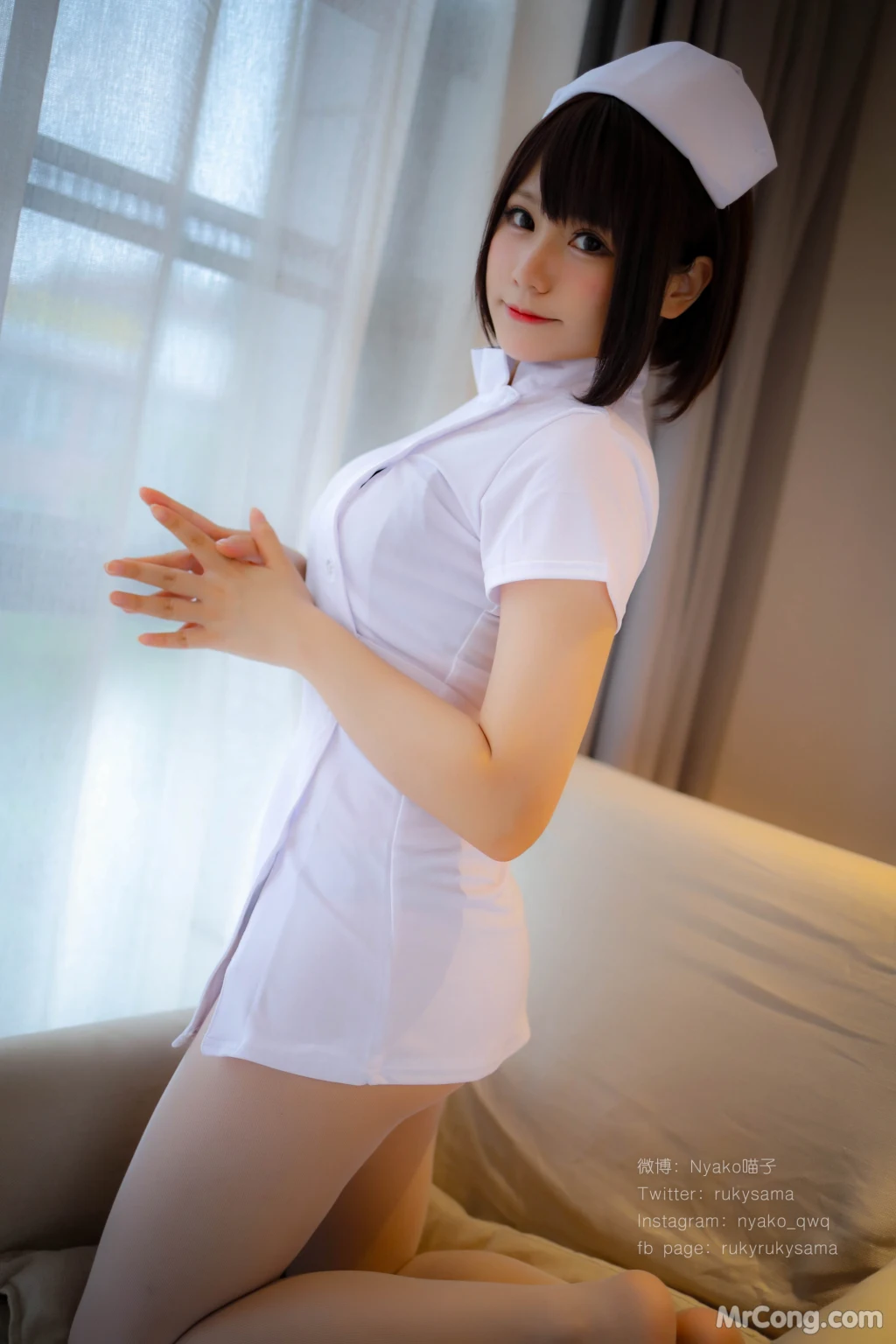 Coser@Nyako喵子: 护士服 (155 photos ) 13 Coser@Nyako喵子: 护士服 (155 photos ) 13
