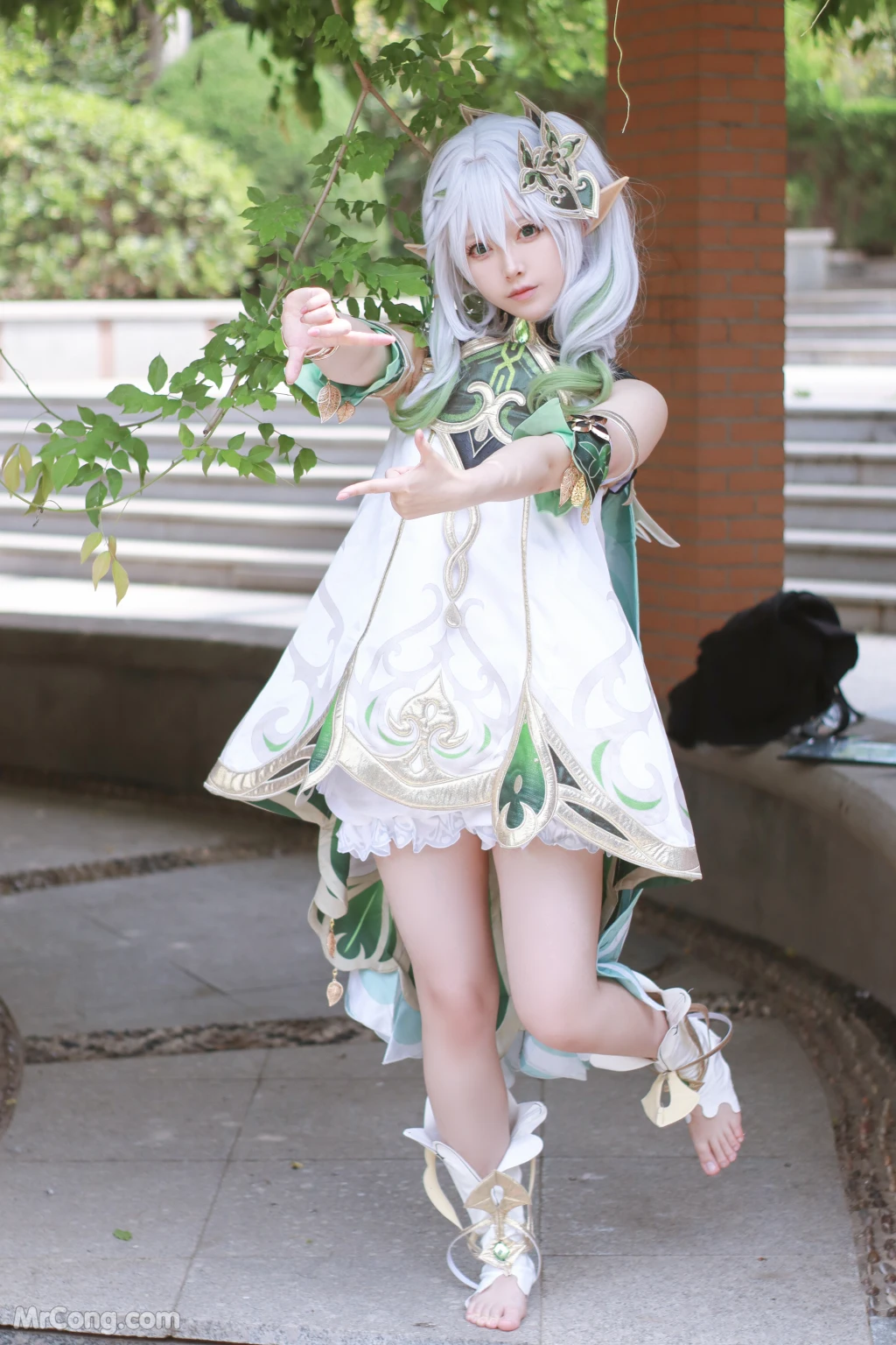 Coser@Asagiriai (愛ちゃん): 纳西妲 (37 photos)