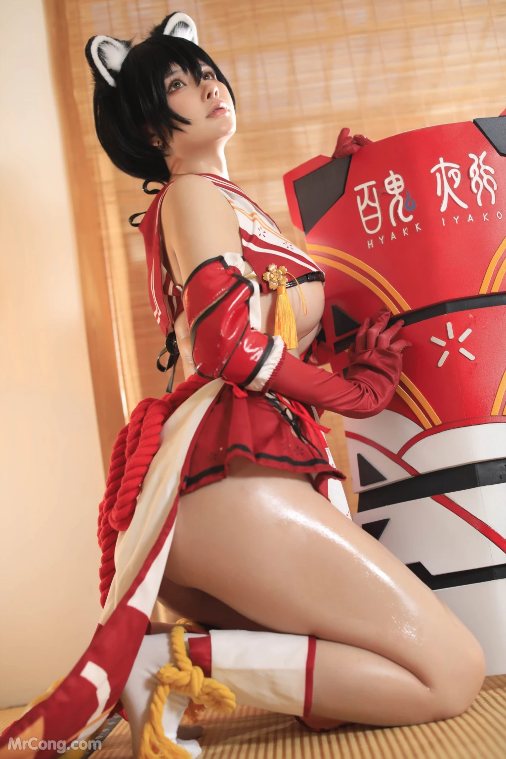 Coser@前羽_rr: 碧蓝档案 春日椿 (33 photos)