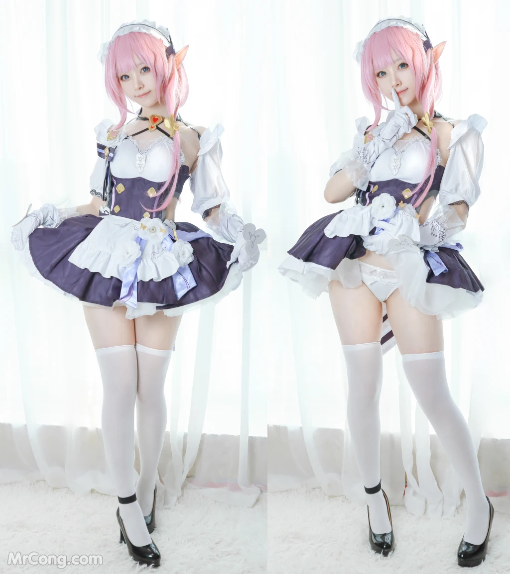 Coser@Asagiriai (愛ちゃん): Elysia爱莉希雅 (33 photos)