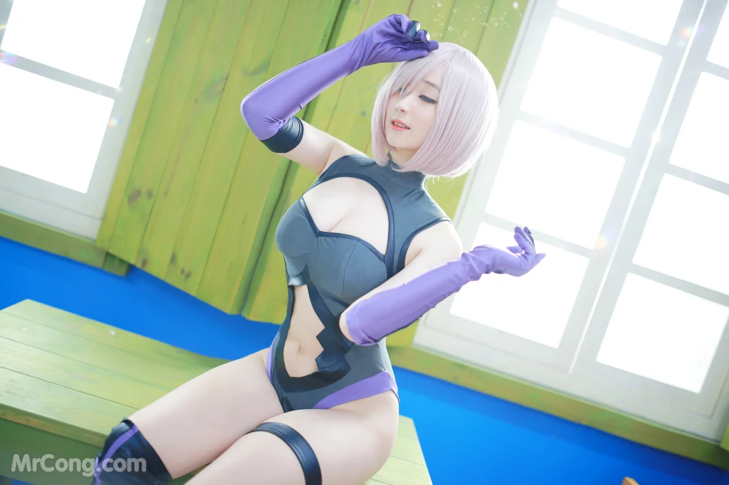Bambi (밤비): Fate_Grand Order - Mash Kyrielight (Shielder) (22 photos)