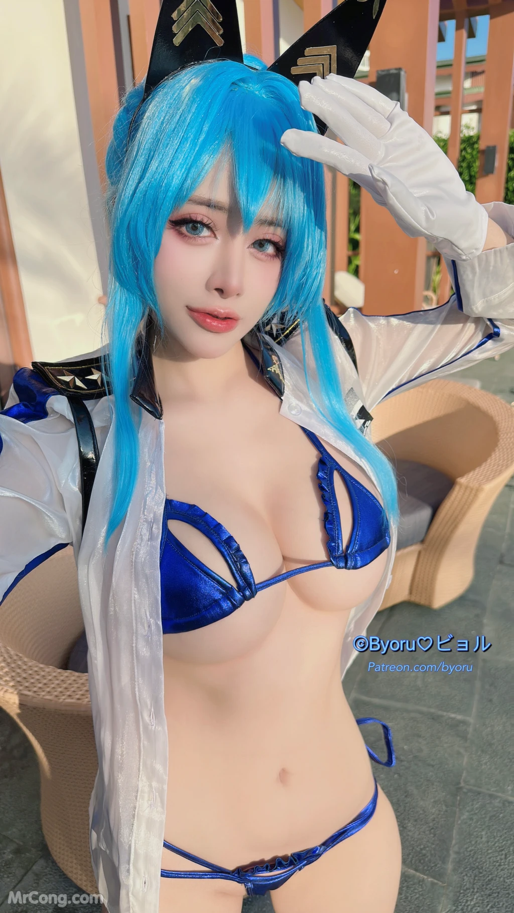 Coser@Byoru: Helm Aquamarine (58 photos) 19 Coser@Byoru: Helm Aquamarine (58 photos) 19