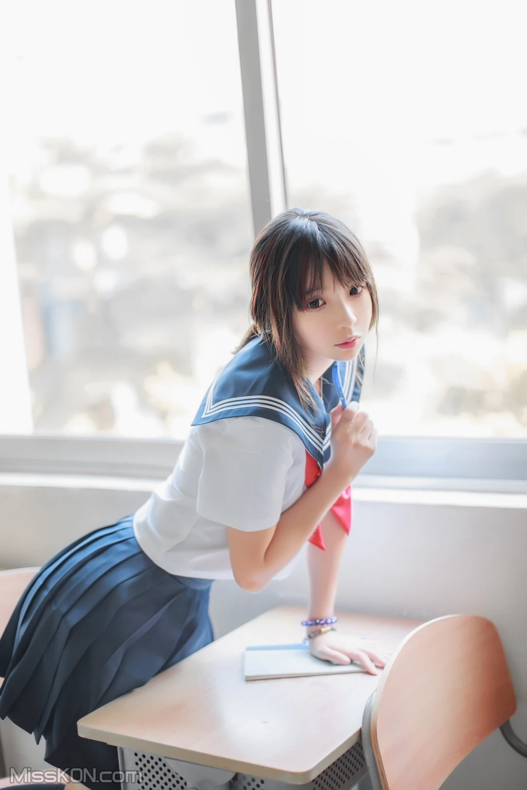 Coser@疯猫ss: 同桌的水手服 (41 photos) 