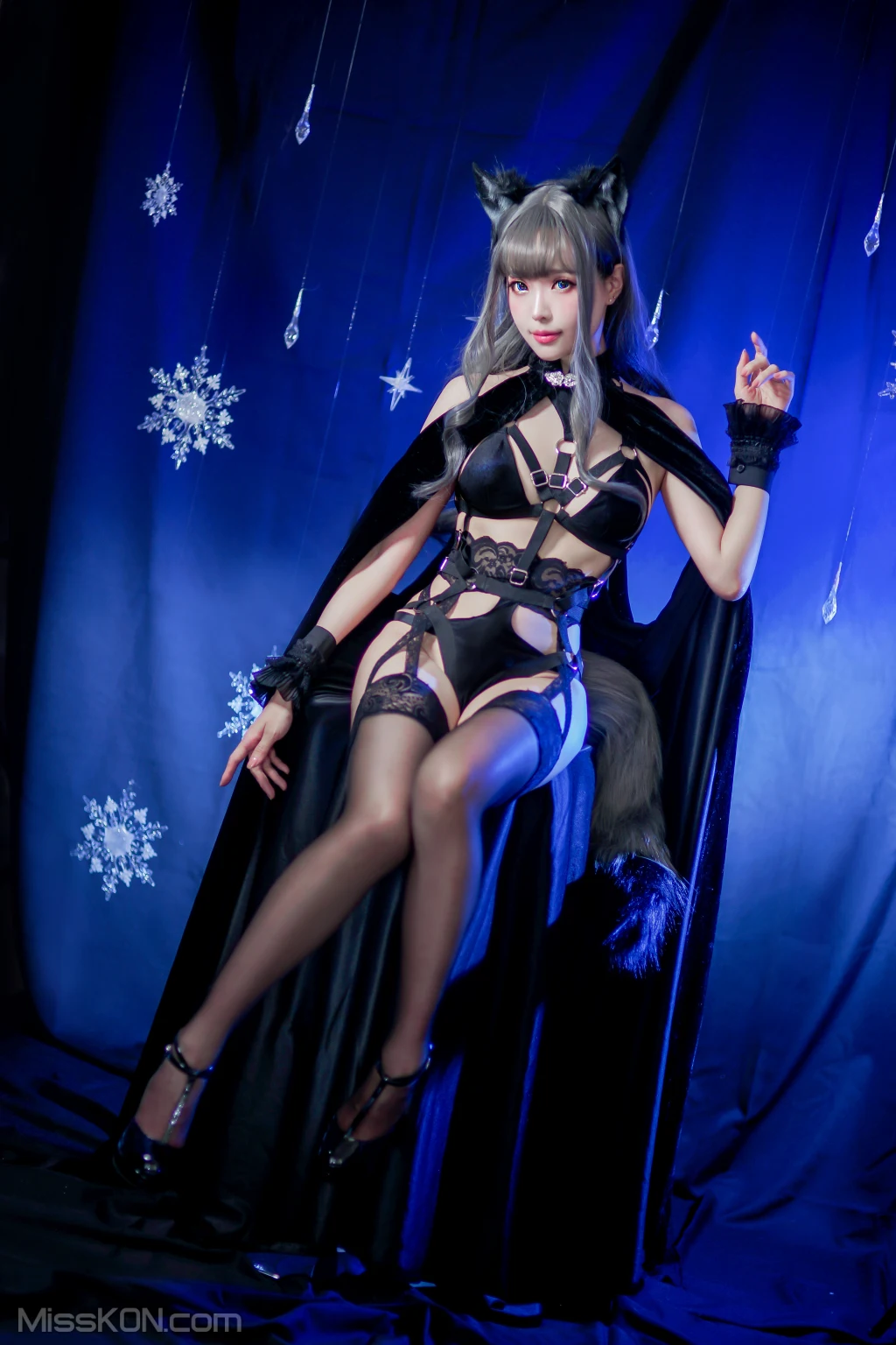 Coser@Ely_eee (ElyEE子): オオカミ闇夜ーヨルちゃん (48 photos ) 10 Coser@Ely_eee (ElyEE子): オオカミ闇夜ーヨルちゃん (48 photos ) 10