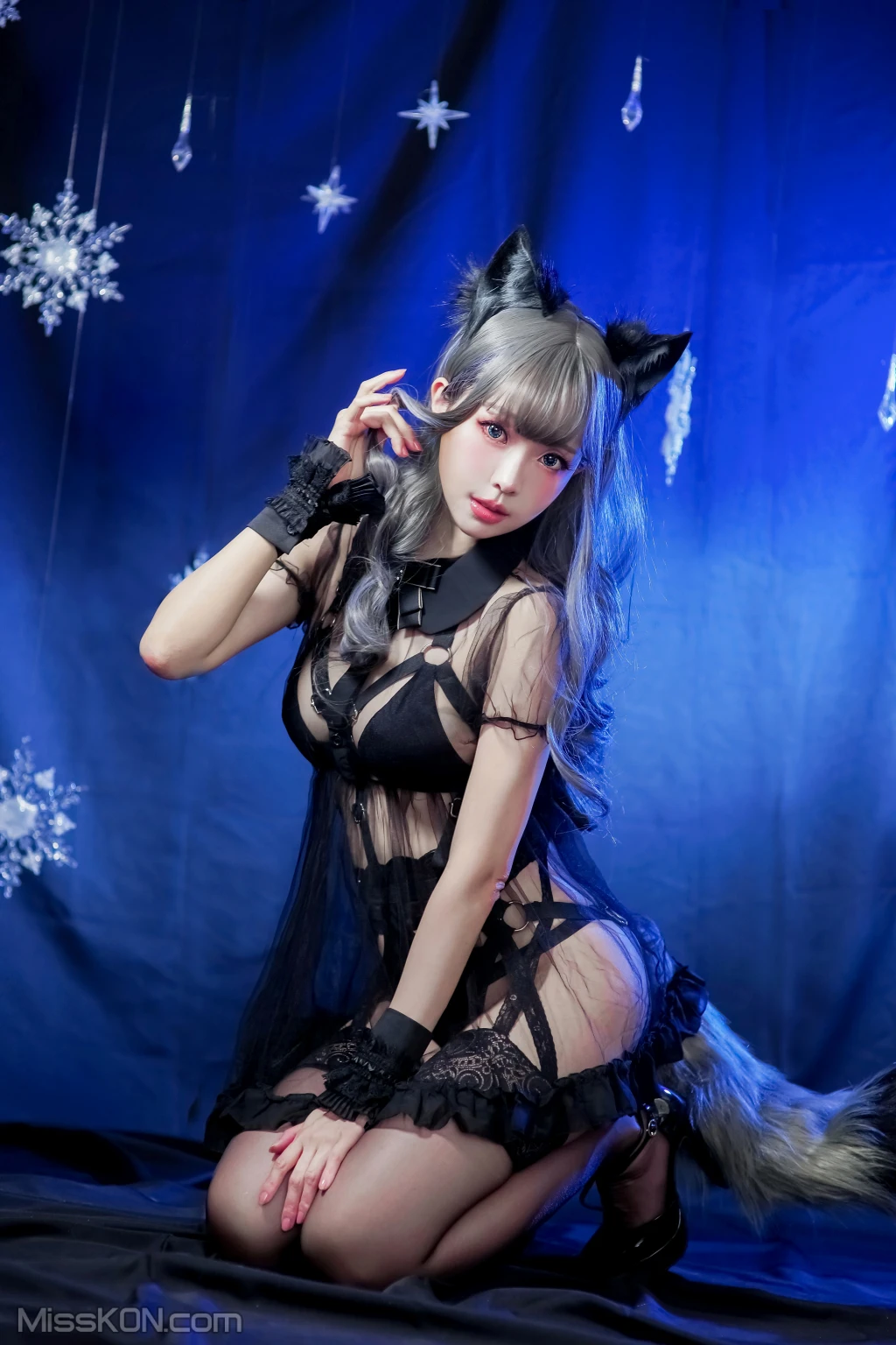Coser@Ely_eee (ElyEE子): オオカミ闇夜ーヨルちゃん (48 photos ) 