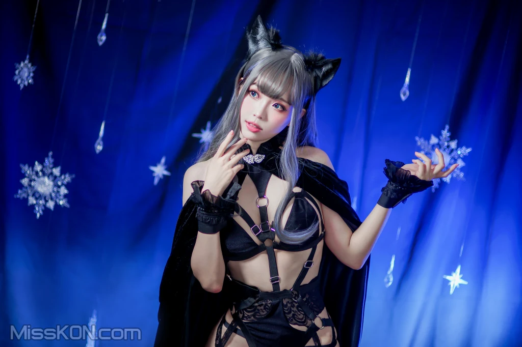 Coser@Ely_eee (ElyEE子): オオカミ闇夜ーヨルちゃん (48 photos ) 