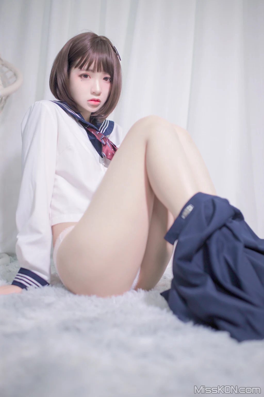Coser@疯猫ss: 居家JK (40 photos) 