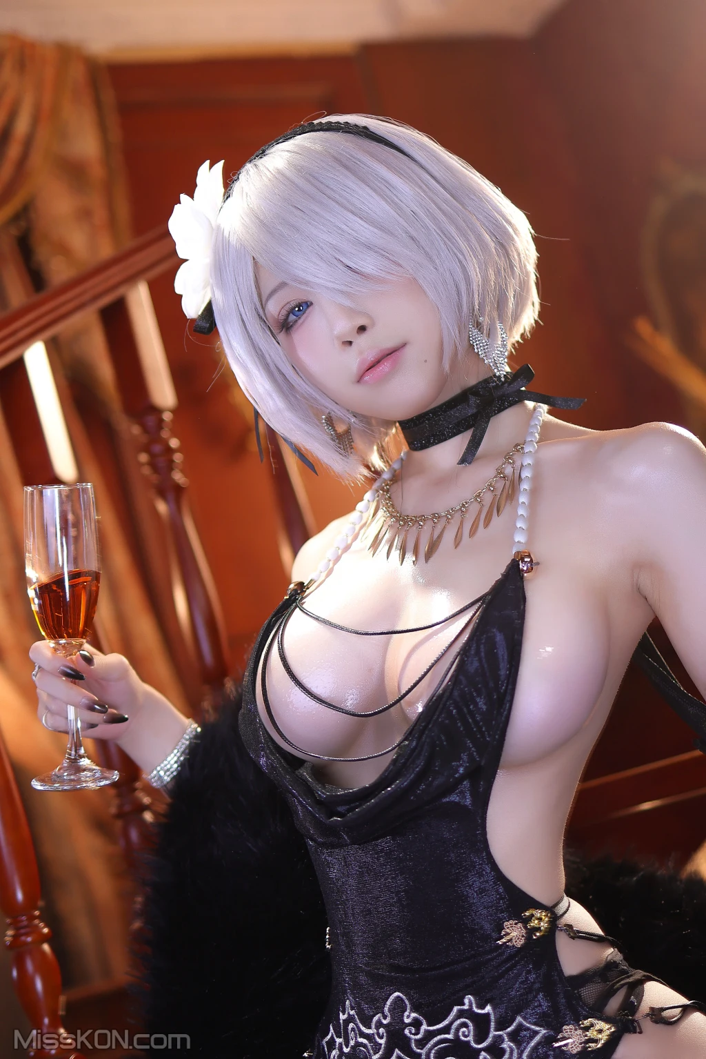 Coser@水淼Aqua: –ヨルハ二号B型 同人ドレスVer (95 photos) 4 Coser@水淼Aqua: –ヨルハ二号B型 同人ドレスVer (95 photos) 4