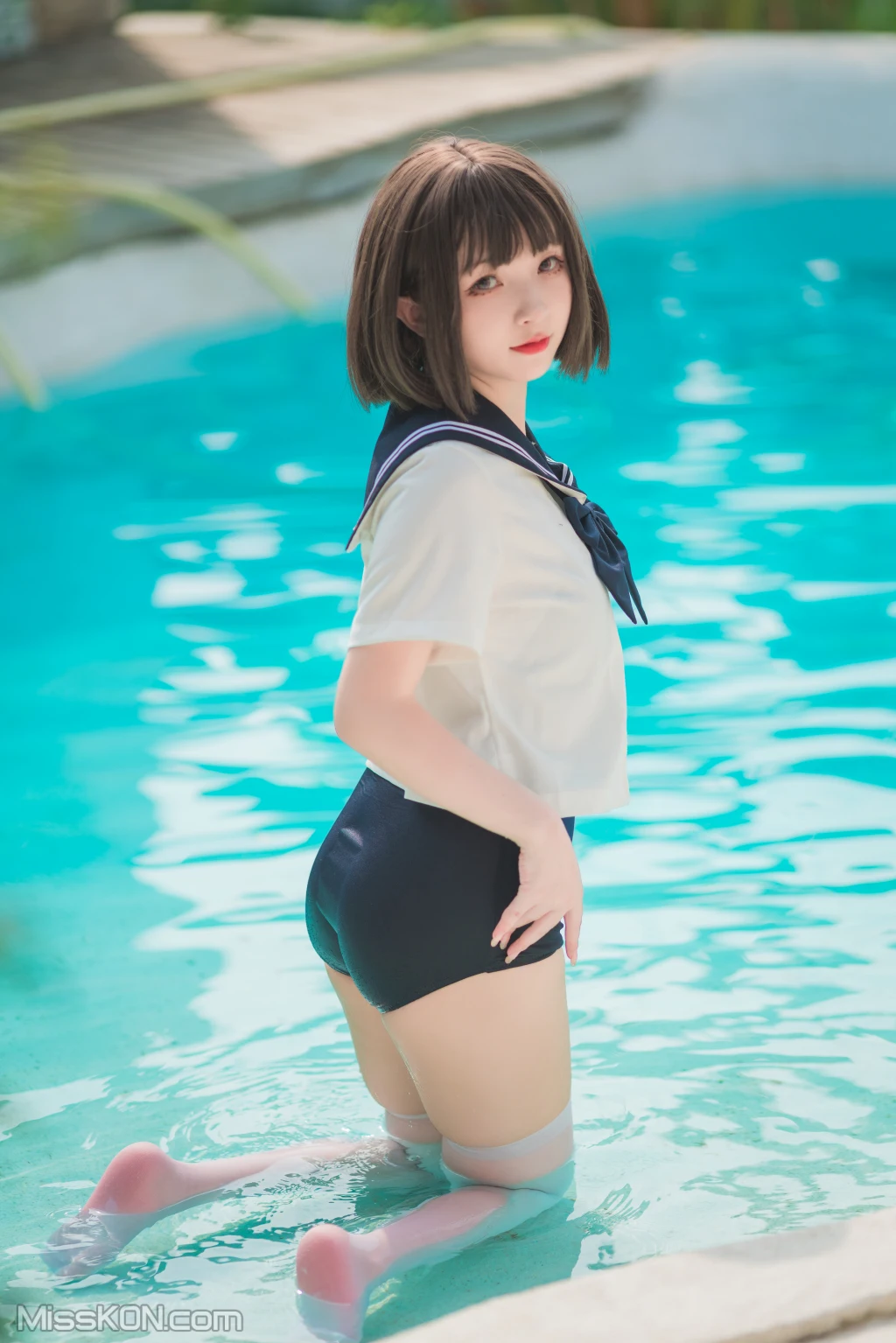 Coser@花铃: JK死库水 (109 photos) 9 Coser@花铃: JK死库水 (109 photos) 9