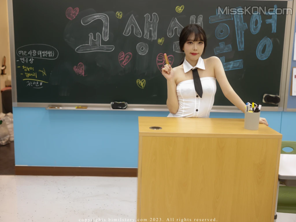 [Bimilstory] Zia (지아) – Vol.17 Ero Teacher – Ver: At The Academy (113 photos ) 