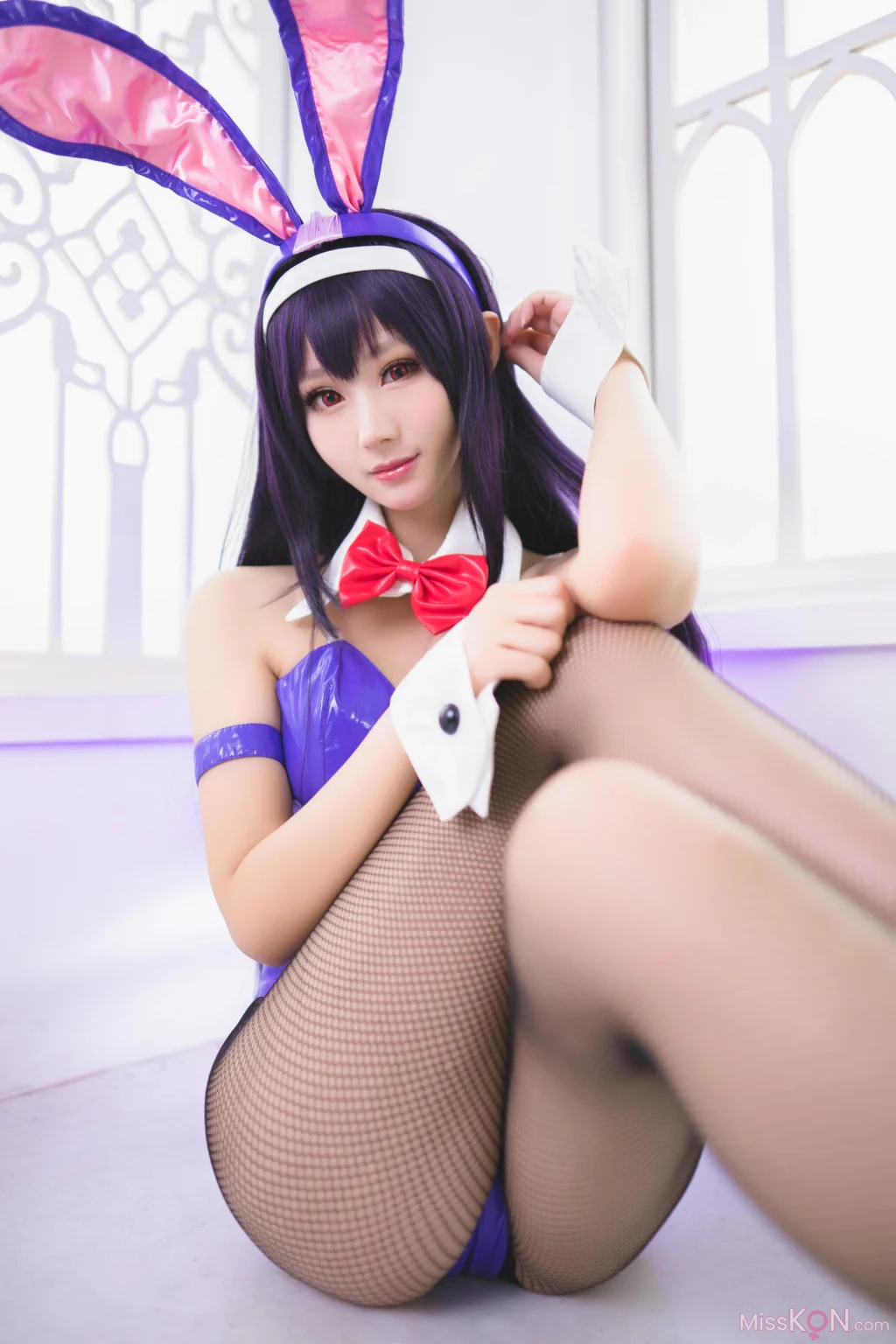 Coser@羽生三未: 霞之丘诗羽兔女郎 (37 photos)