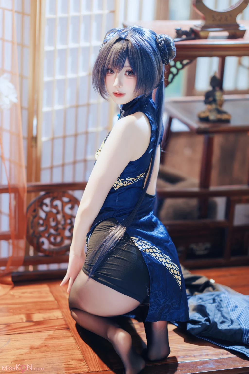 Coser@西园寺南歌: 蔚蓝档案 妃咲 (50 photos)