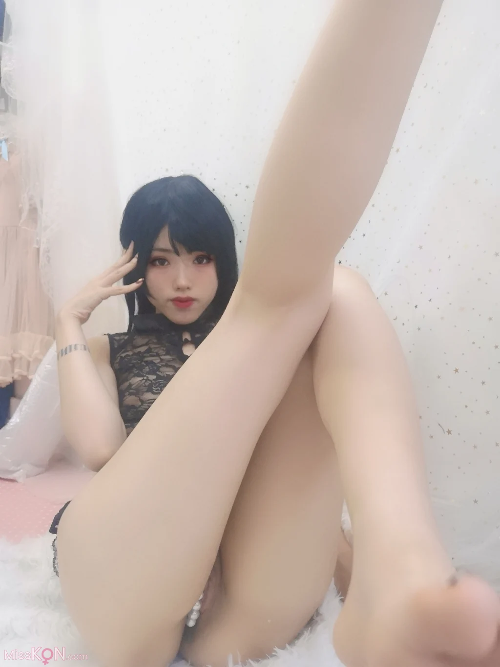 Coser@钛合金TiTi: 蕾丝旗袍 (20 photos) 6 Coser@钛合金TiTi: 蕾丝旗袍 (20 photos) 6