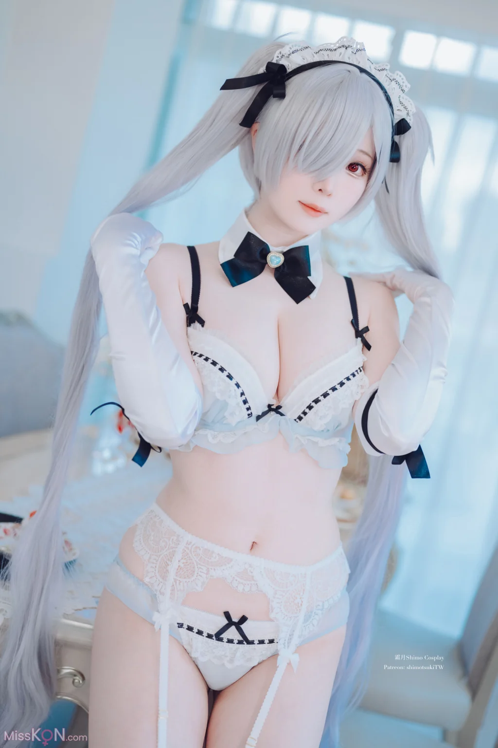 Coser@霜月shimo: Cinderella Maid NIKKE 灰姑娘女仆装 VOL.2 (33 photos)
