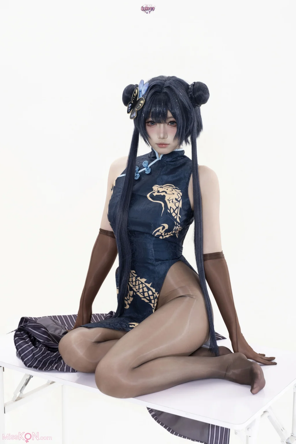 Coser@柒柒要乖哦: 蔚蓝档案 妃咲原皮 (97 photos)