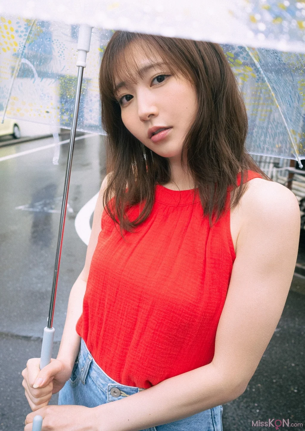 [JP] Nagisa Aoyama (青山なぎさ): Blue Line スピサン グラビアフォトブック (44 photos)