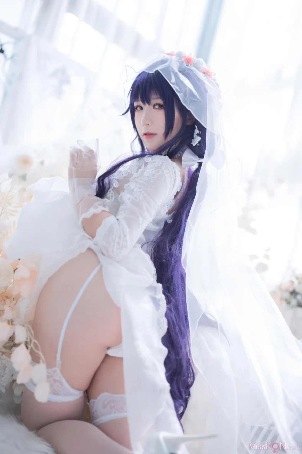 Coser@樱落酱w: 碧蓝航线 吾妻花嫁 (19 photos)