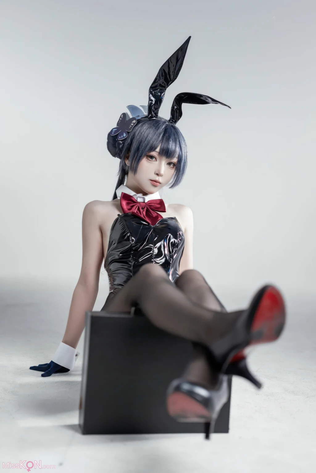 Coser@矢量鱼: 妃咲 兔女郎 (28 photos)