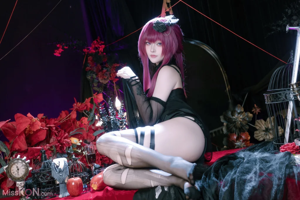 Coser@屿鱼: 崩坏 星穹铁道 卡芙卡 缚月之夜 (60 photos) 2 Coser@屿鱼: 崩坏 星穹铁道 卡芙卡 缚月之夜 (60 photos) 2