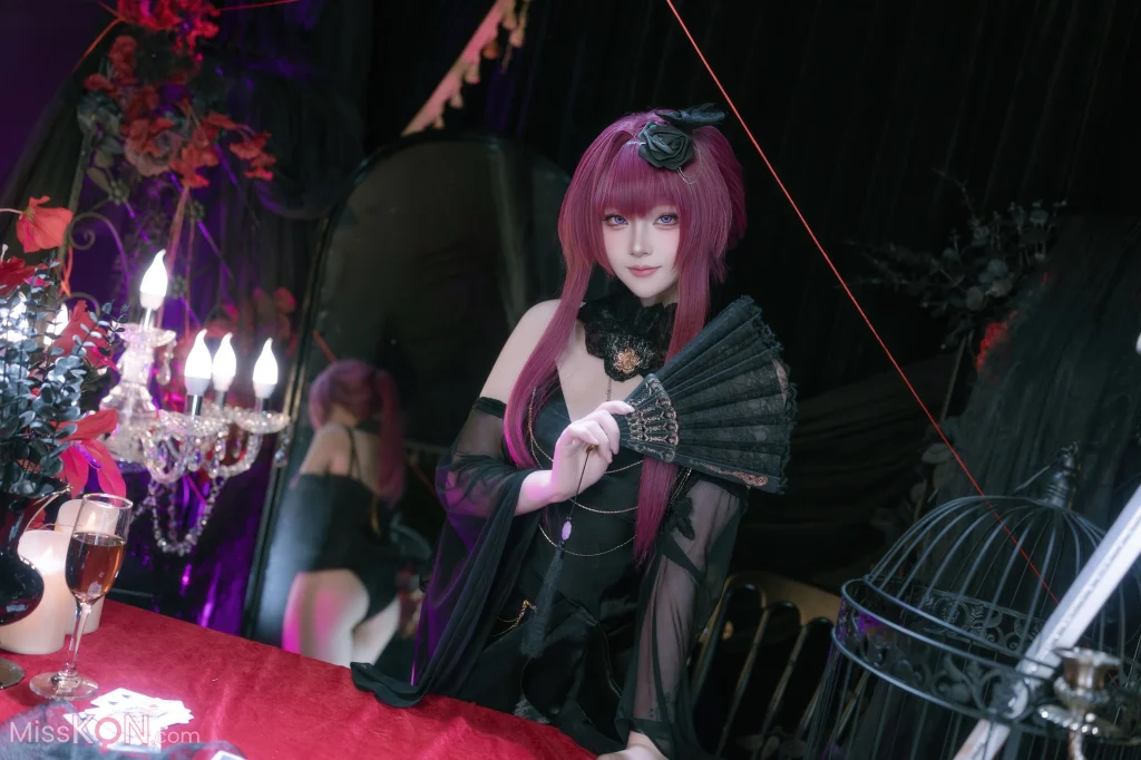 Coser@屿鱼: 崩坏 星穹铁道 卡芙卡 缚月之夜 (60 photos)