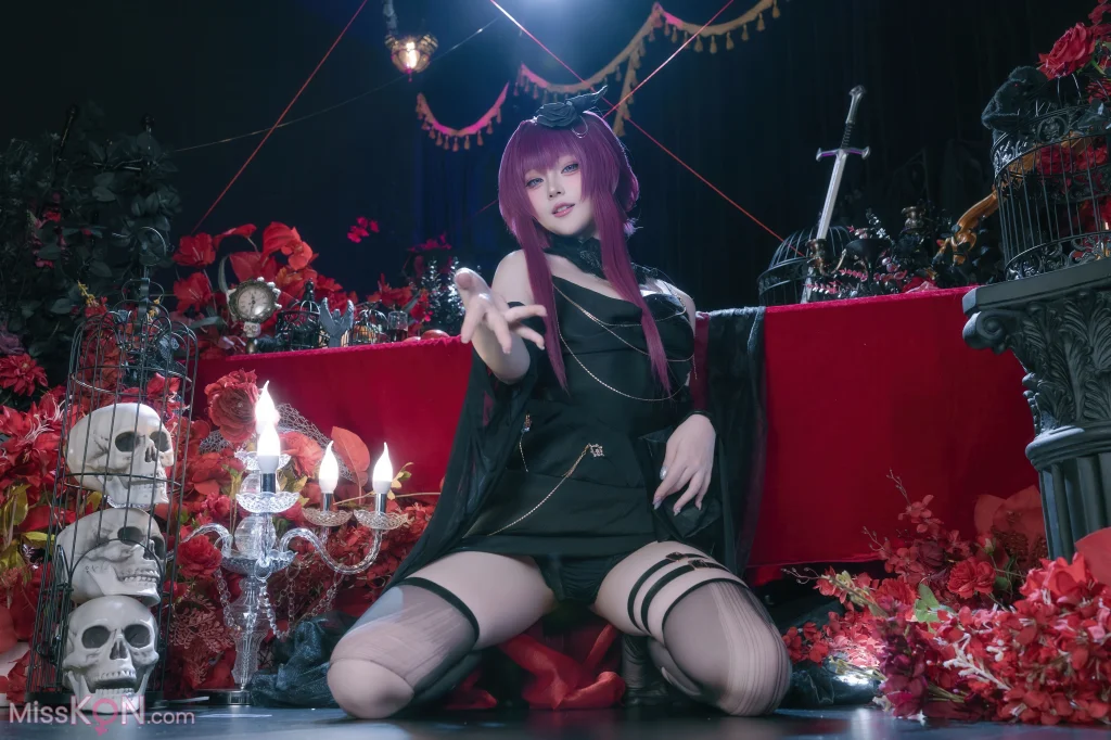 Coser@屿鱼: 崩坏 星穹铁道 卡芙卡 缚月之夜 (60 photos) 12 Coser@屿鱼: 崩坏 星穹铁道 卡芙卡 缚月之夜 (60 photos) 12