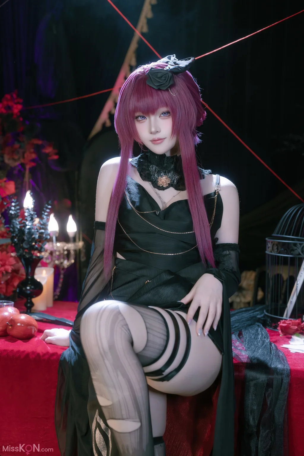 Coser@屿鱼: 崩坏 星穹铁道 卡芙卡 缚月之夜 (60 photos) 6 Coser@屿鱼: 崩坏 星穹铁道 卡芙卡 缚月之夜 (60 photos) 6