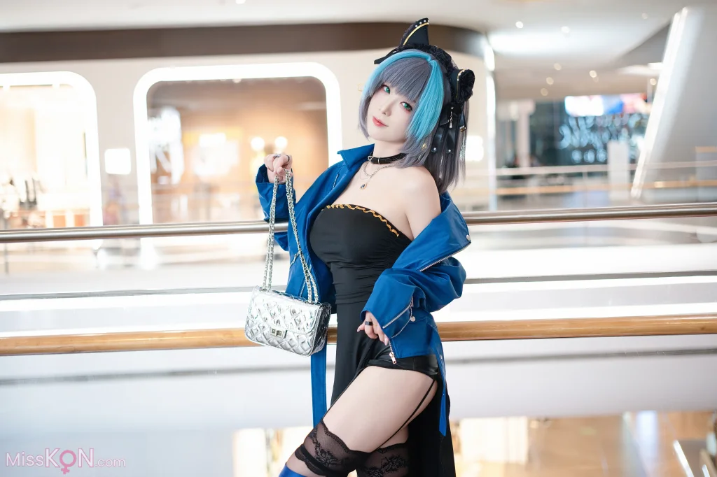 Coser@封疆疆v: 碧蓝航线 柴郡 常服 (27 photos)