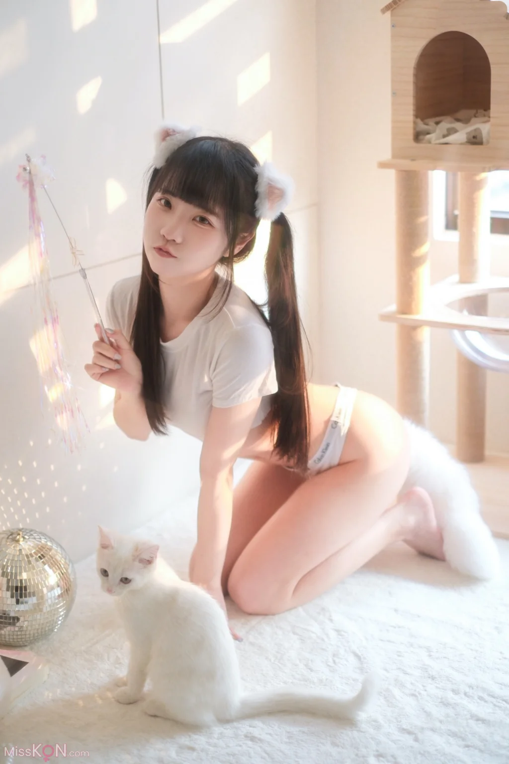 Coser@可可小白兔: 小貓娘想被主人疼愛 (69 photos + 1 video) 14 Coser@可可小白兔: 小貓娘想被主人疼愛 (69 photos + 1 video) 14