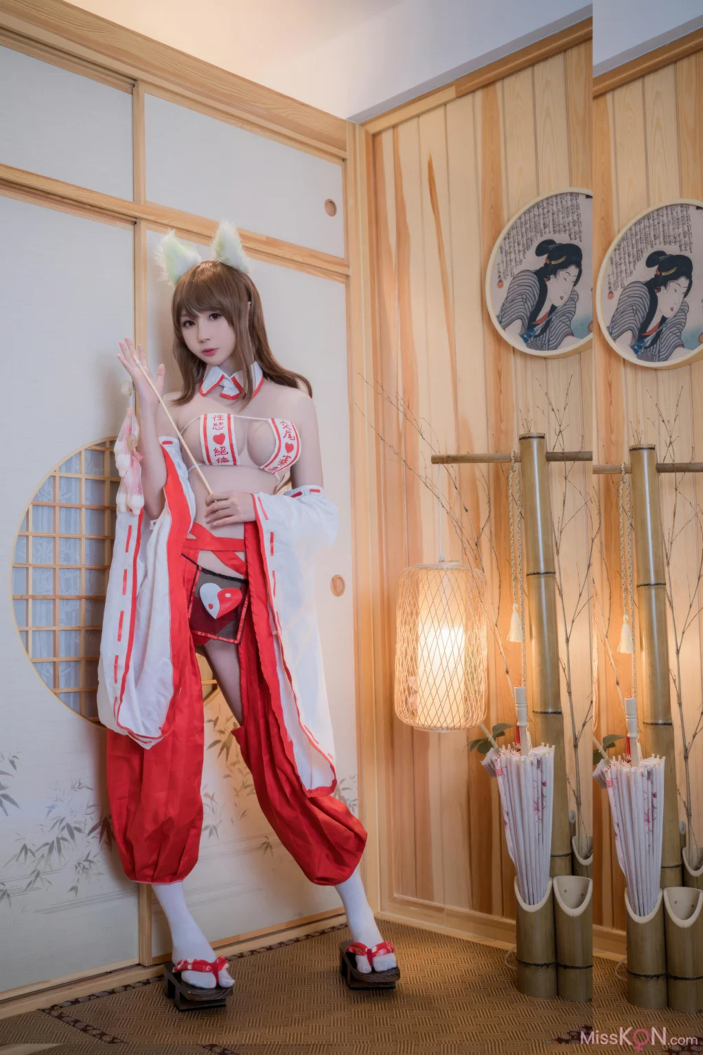 Coser@西园寺南歌: 水龙敬巫女 (19 photos)