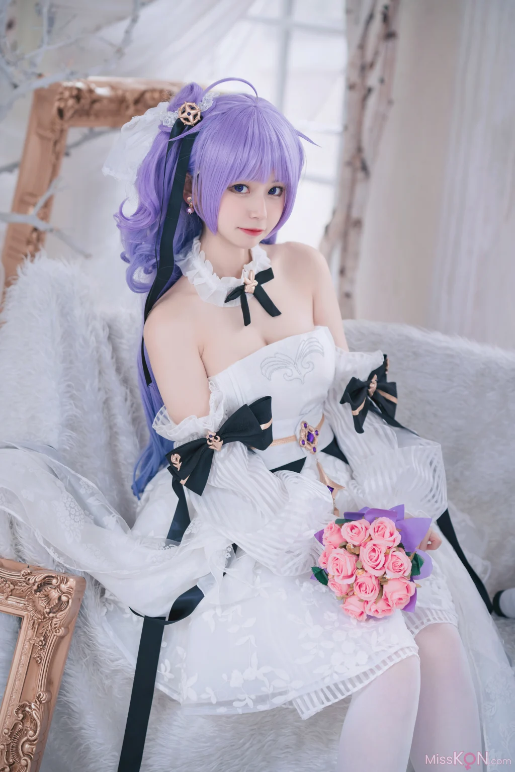 Coser@猫大人: 碧蓝航线 独角兽 花嫁 (23 photos)