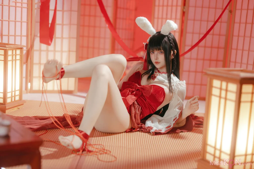 Coser@屿鱼: 碧蓝航线 大山 祈愿的巫女兔 (58 photos)