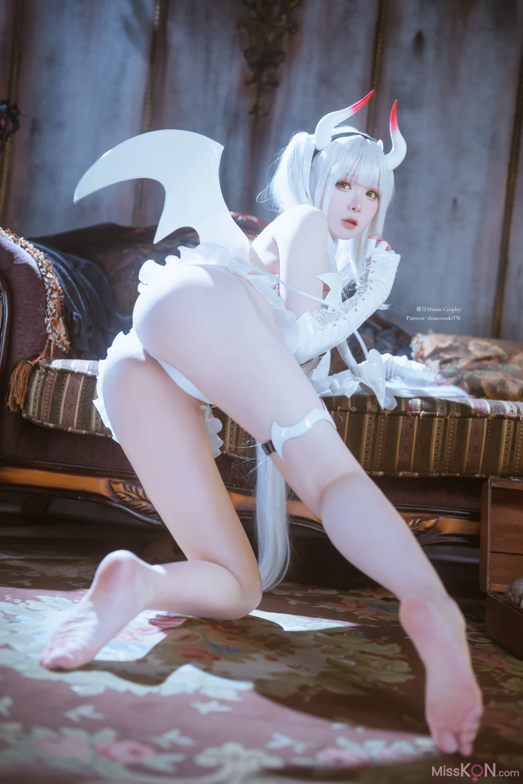 Coser@霜月shimo: Blanc Demon (21 photos)