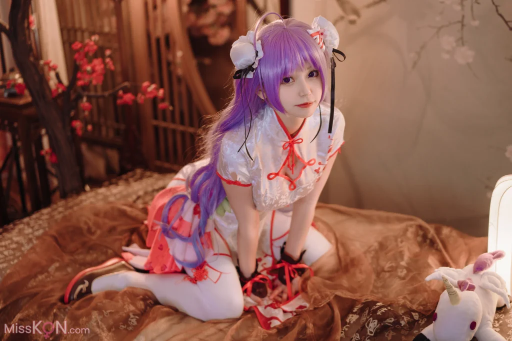 Coser@猫大人: 碧蓝航线 独角兽 旗袍 (22 photos)